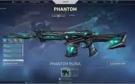 VENDO CONTA VALORANT COM SKIN DE PHAMTOM (A PONTA TA OURO 2)
