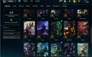 Conta Platina 3 com 32 Champs e 2 Skins