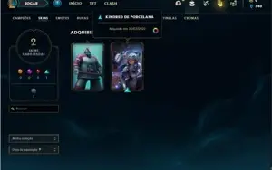 Conta Platina 3 com 32 Champs e 2 Skins