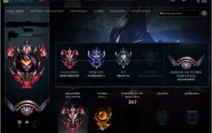 Conta ex challenger (grão mestre atual)