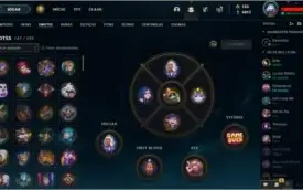 Conta league of legends 358 skin