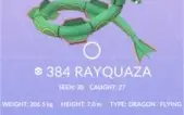 CAPTURA RAYQUAZA - POKÉMON GO