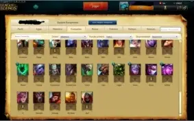 Vendo conta leagueoflegends Plat V