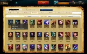 Vendo conta leagueoflegends Plat V