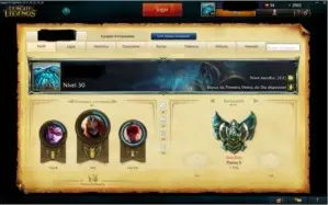 Vendo conta leagueoflegends Plat V