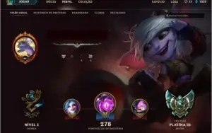 Conta League Of Legends
