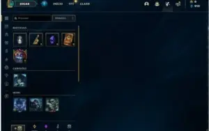 Conta MESTRE com 37 Champs e 5 Skins
