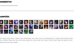 Conta MESTRE com 37 Champs e 5 Skins
