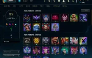 Conta grão mestre upada a mão emote chall 10k6 de RP