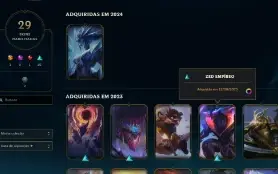 Conta LOL ( PLAT 3 Solo queue e Esmeralda 2 Flex) LVL 150