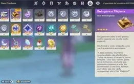 CONTA GENSHIN AR51 KAZUHA COM JADE PRIMORDIAL SEM USER 7 5*