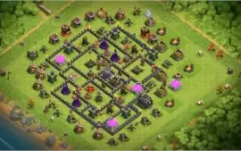 Conta Clash of Clans CV 9