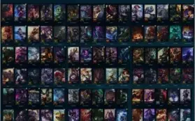 CONTA LOL - GOLD IV - 96 CHAMPIONS - 41 SKINS - 7 GEMAS