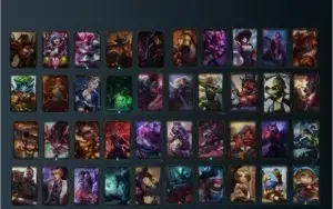 CONTA LOL - GOLD IV - 96 CHAMPIONS - 41 SKINS - 7 GEMAS