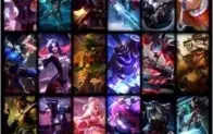 CONTA LEAGUE OF LEGENDS GOLD V / VARIOS CHAMPS E SKINS