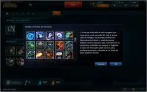 CONTA LEAGUE OF LEGENDS GOLD V / VARIOS CHAMPS E SKINS