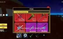 Conta blox fruits lvl max com kitsune equipada, e outros
