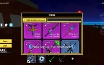 Conta blox fruits lvl max com kitsune equipada, e outros