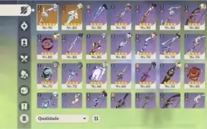 Ar56. Ganyu + amos, Senhe, Shogun, hutao, venti, klee é mais