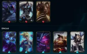 Conta League of Legends Full Acesso - 144 Champs e 104 Skins
