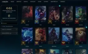 Conta League of Legends Full Acesso - 144 Champs e 104 Skins