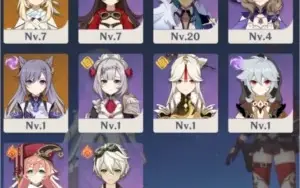Conta reroll Keqing ar10