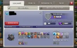 Conta Clash royale + Clash of clans