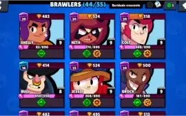 Contas brawl stars barata