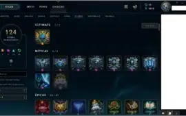 Conta League of Legends (+ de R$ 2.000 em skins)
