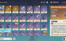 Neuvilette + bis, kazuha + 2x bis, 100 tiros