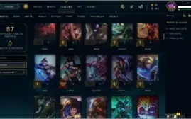 Conta Platina 1 - ex d3 - League of Legends - Lol