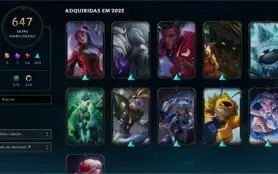 CONTA RIOT C/ SKINS (LOL, VALORANT, WILD RIFT)