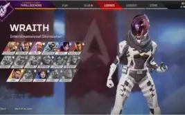 Conta com herança da wraith + skin lendária voidwalker