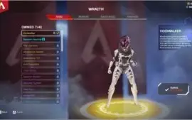 Conta com herança da wraith + skin lendária voidwalker