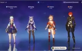 ar 37 Ayaka, Yoimiya, Diluc e Keqing c1 e 10 dias de benção