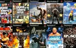 Pack com todos os jogod de ps2 e brindes jogos de Ps1 temas.