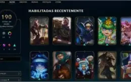 Vendo conta LoL aproximadamente 1600,00 em skins