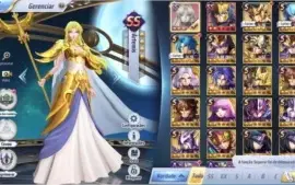SAINT SEIYA AWAKENING - COM GEMAS AVANÇADAS E LIVROS