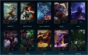 conta de lol smurf