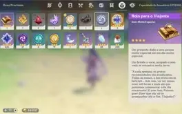 Yae Miko C2, Raiden, Eula, Zhongli, Qiqi C3, Diluc C1...