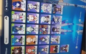 Conta AR 47 Hu Tao, Baal , Mona, Diluc, Aloy
