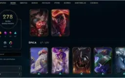 Conta Diamante +250 Skins