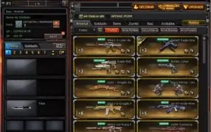 Conta Crossfire (CF/BR) 7 vips, L.A SWAT e várias M.N.