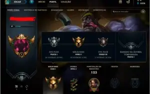 CONTA LOL SMURF (GOLD 1)