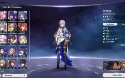 Honkai Star Rail - Seele + cone Na Noite, Bronya, Himeko, Co