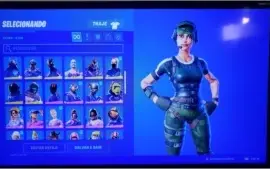 conta de fortnite gemada! com season 3 a 10 + skin da twitch
