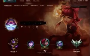 Conta Prata III, 20 Champs SKIN LEGADO