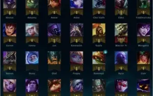 Conta UNRANKED level 30 31 campeões (MD 10 nunca feita)