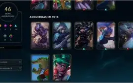 Conta Platina IV -126 champs - 46 skins