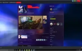 Conta steam com saldo de 150 reais e varios jogos.